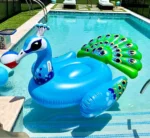 Gonflable piscine Paon XXL